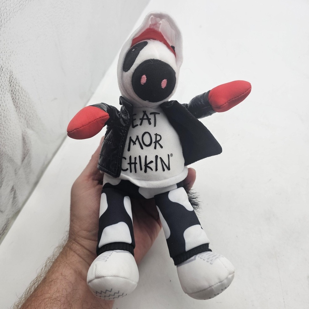 2025 Chick-fil-A Cow Plush  Streetwear‎ Hoodie Puffer Jacket Stuffed Animal